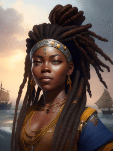 Ayira Zinjabe hija comerciante